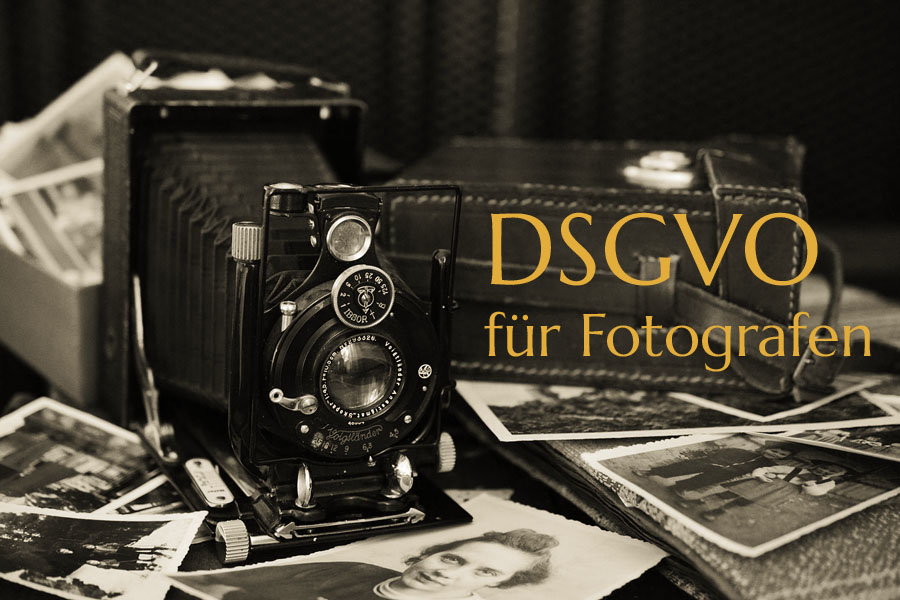 DSGVO für Fotografen