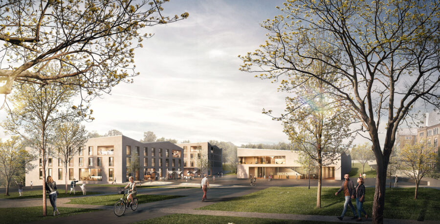 Goslar - Pfalzquartier - Entwurf Auer Weber