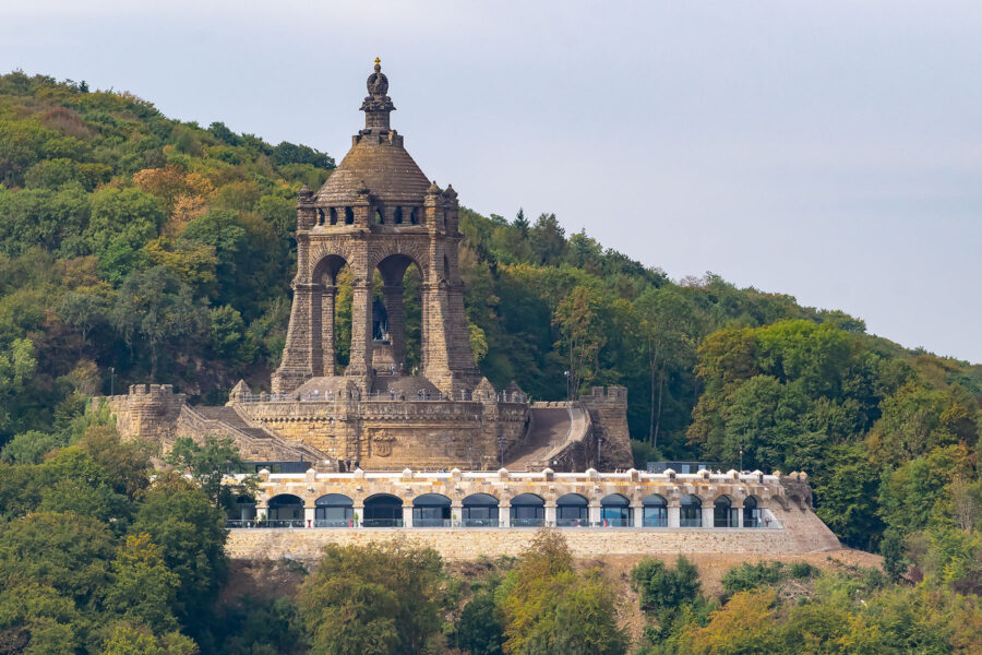 Weserdurchbruch am Fähranleger Barkhausen