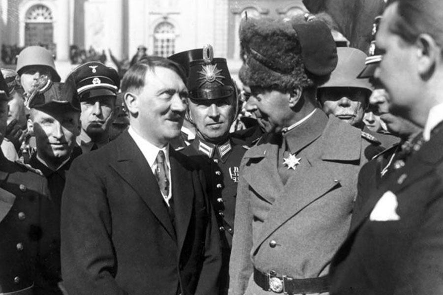 Adolf Hitler und Wilhelm Prinz von Preußen