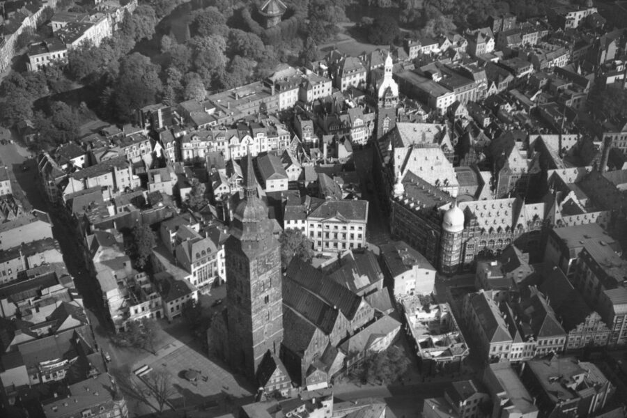 St. Ansgarii - Luftbildaufnahme