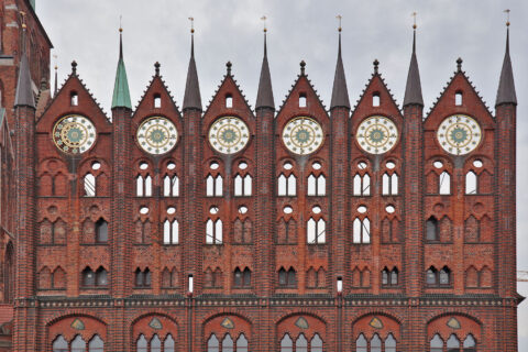 Stralsund - Rathaus - Giebel