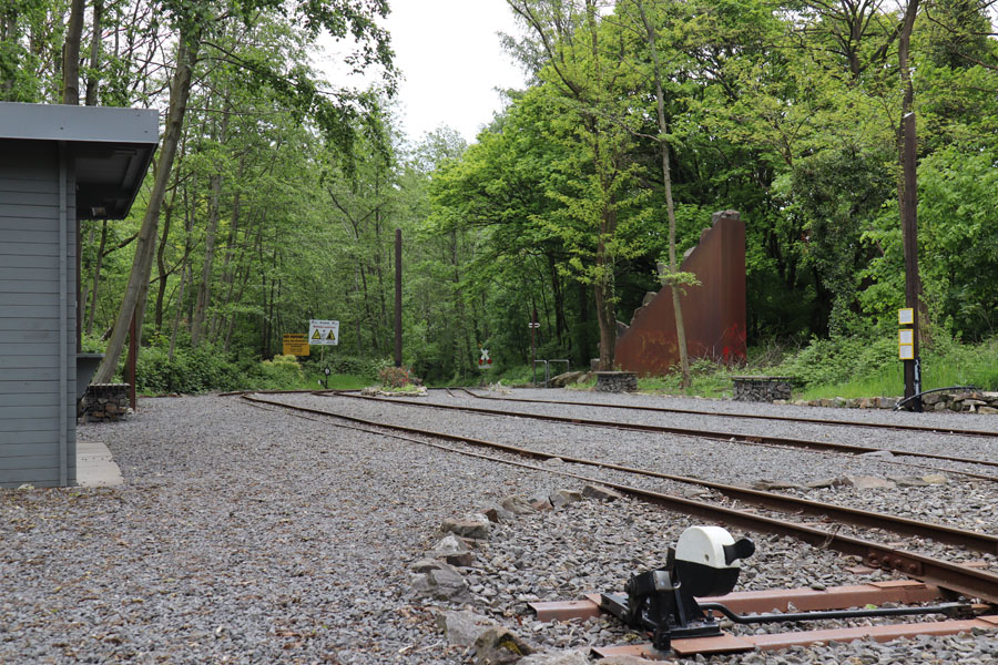 Bahnhof der Feldbahn