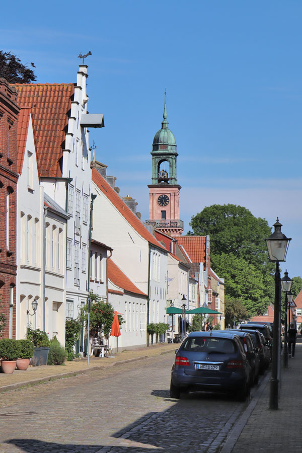 Friedrichstadt - Westerhafenstraße und Kirchenstraße