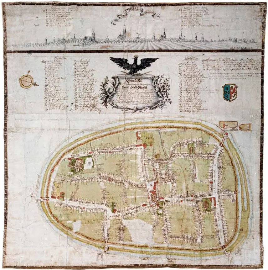 Stadtplan Stendal - Kunckel