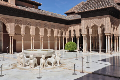 Alhambra - Nasridische Paläste - Löwenhof