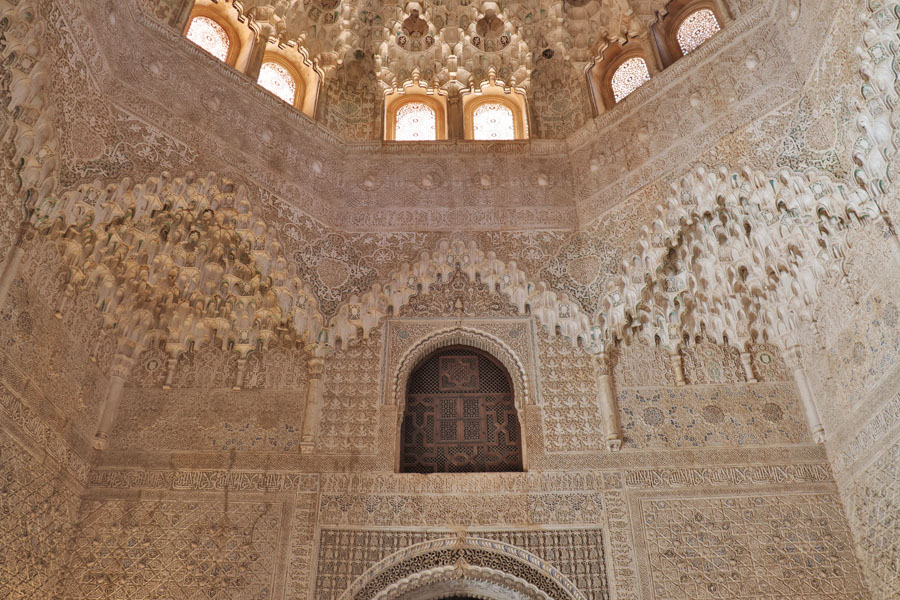 Alhambra - Nasridische Paläste - Saal der Zwei Schwestern