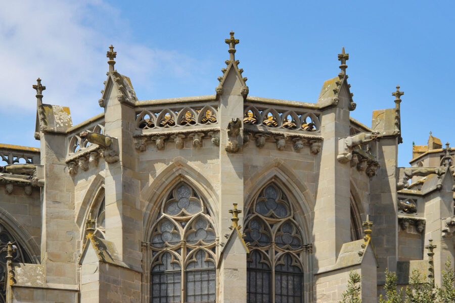 Carcassonne - Basilika St-Nazaire und St-Celse - Chor