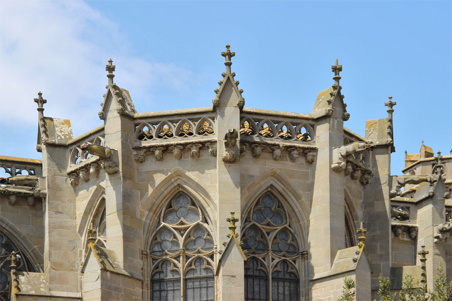 Carcassonne - Basilika St-Nazaire und St-Celse