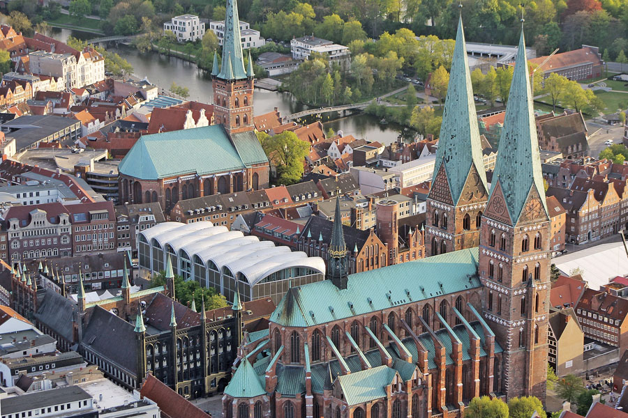 Luftaufnahme Lübeck