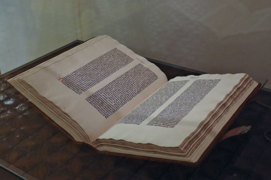 Museumsinsel Schloss Gottorf - Gutenberg-Bibel