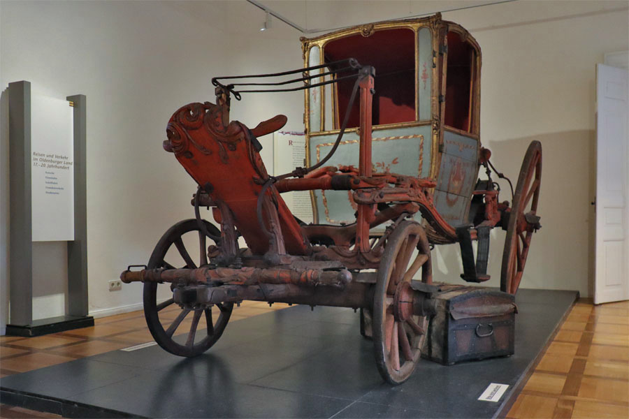 Oldenburg - Landesmuseum - Rokoko-Kutsche