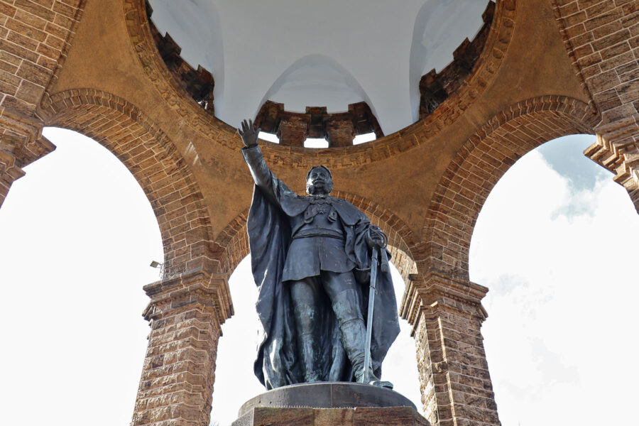 Porta Westfalica - Standbild Kaiser-Wilhelm-Denkmal