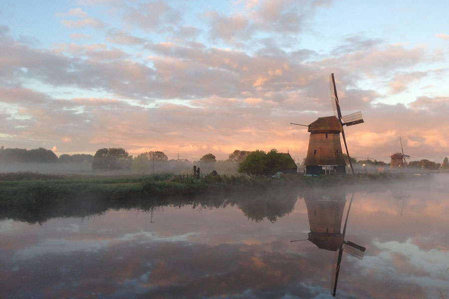 Windmühle in Holland