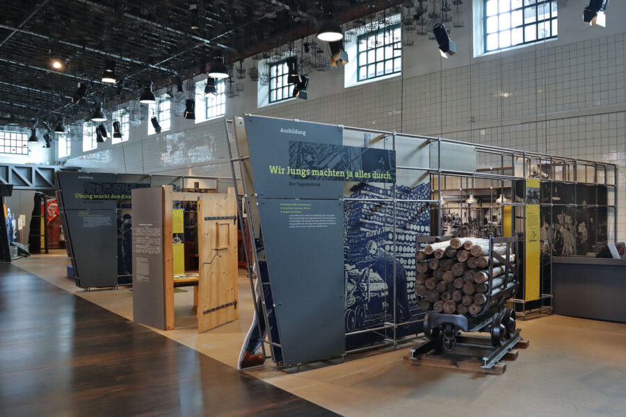 Zeche Zollern - Dauerausstellung Waschkaue