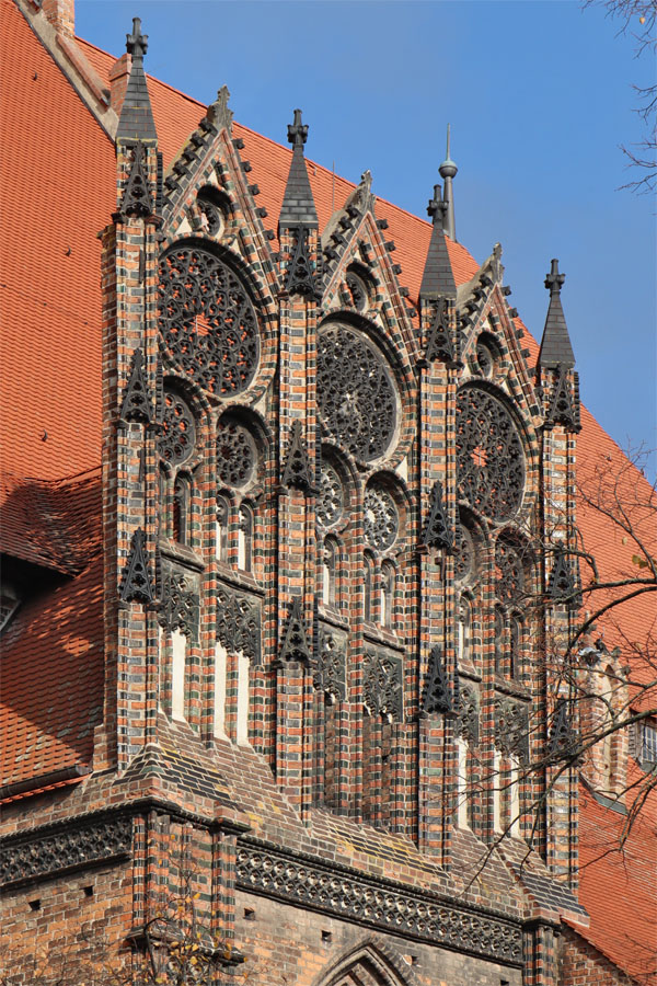 Brandenburg an der Havel - St. Katharinen - Giebel der Südkapelle