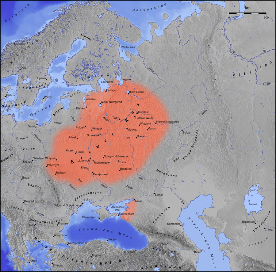 Kiewer Rus um 1000