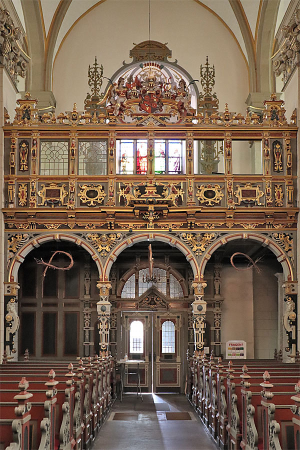 Bückeburg - Stadtkirche - Fürstenloge