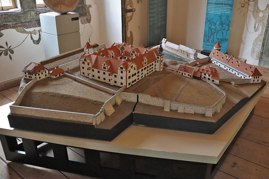 Schmalkalden - Schloss Wilhelmsburg - Modell