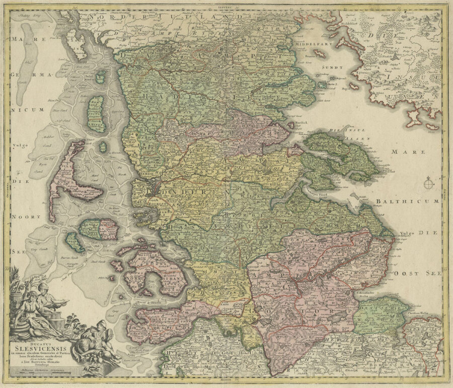 Hezogtum Schleswig 1712