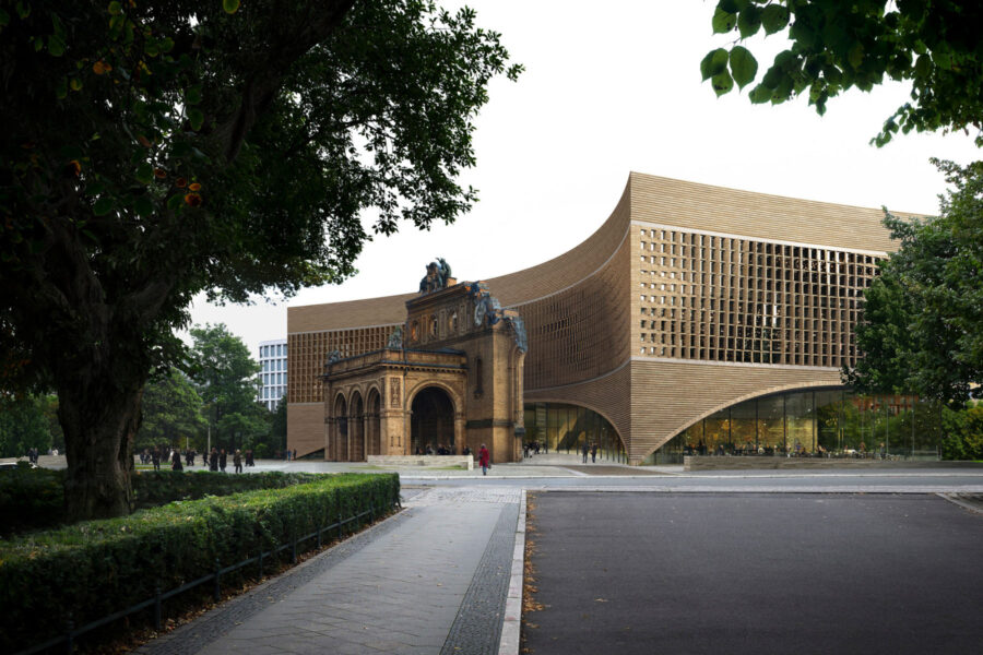 Exilmuseum Berlin - Entwurf Dorte Mandrup