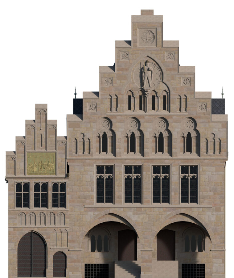 Altes Rathaus Dortmund, Zustand nach 1899