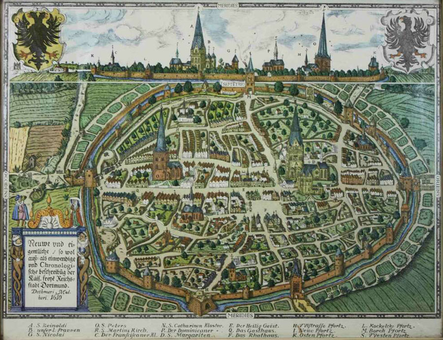 Dortmund, um 1610, Detmar Mulher