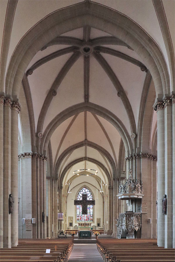 Herford - Münsterkirche - Mittelschiff