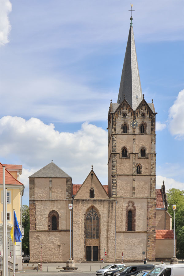 Herford - Münsterkirche - Westfassade