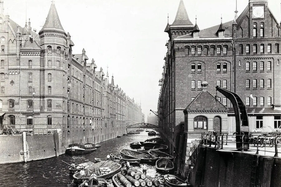 Hamburger Speicherstadt - Kehrwiederfleet