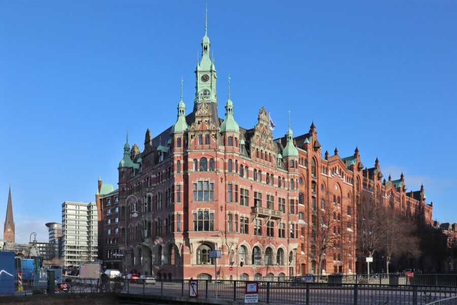 Hamburger Speicherstadt - zweites Verwaltungsgebäude der HFLG