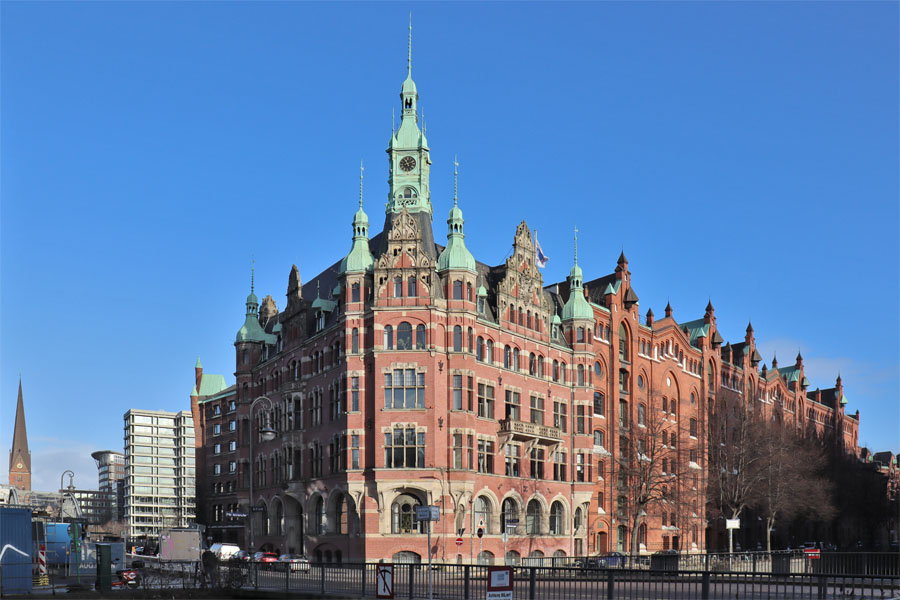 Hamburger Speicherstadt - zweites Verwaltungsgebäude der HFLG