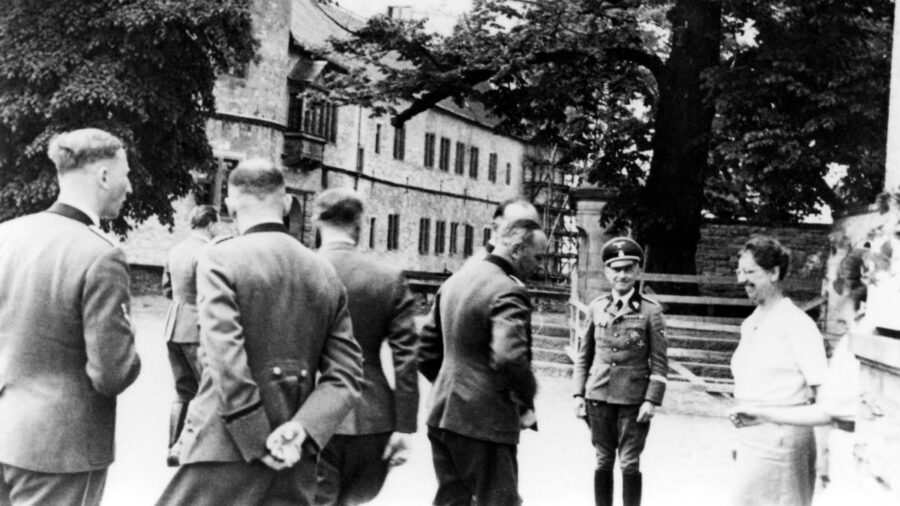 SS-Gruppenführertreffen auf der Wewelsburg im Juni 1941