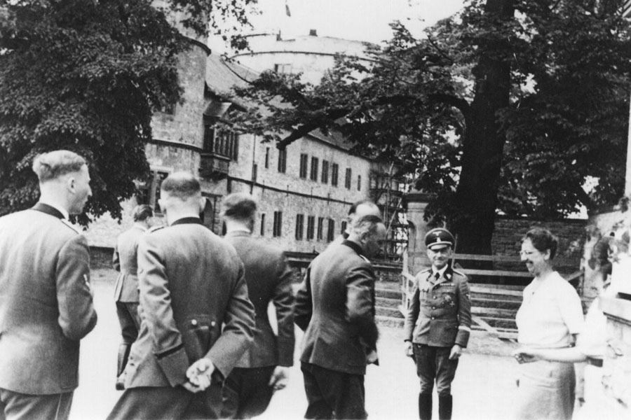SS-Gruppenführertreffen auf der Wewelsburg im Juni 1941