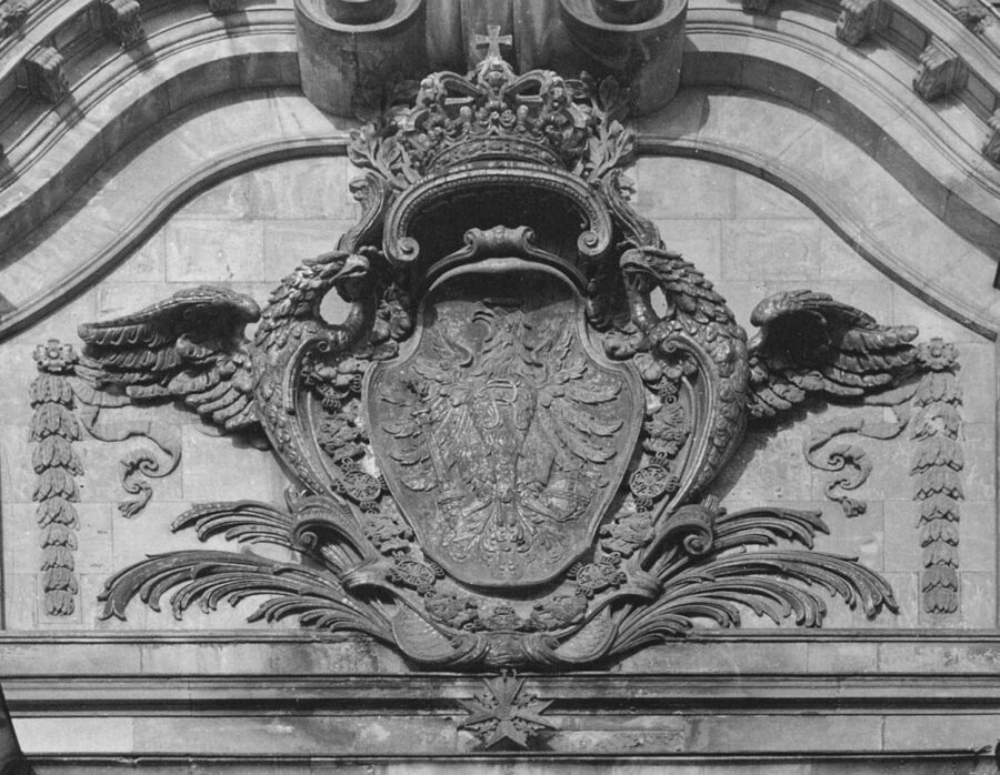 Wappenkartusche am Berliner Schloss