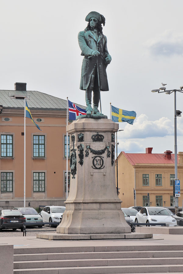 Karlskrona - Denkmal für Karl XI.