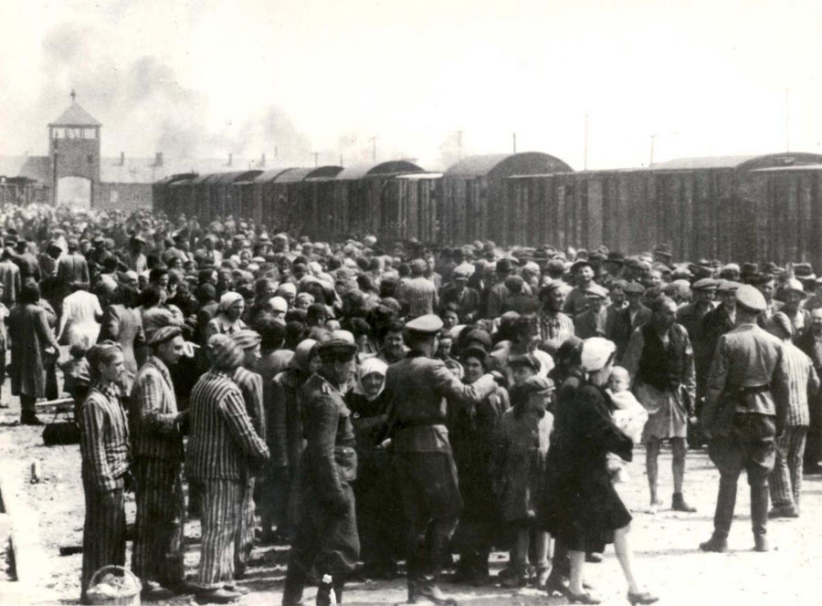 Selektion in Auschwitz-Birkenau