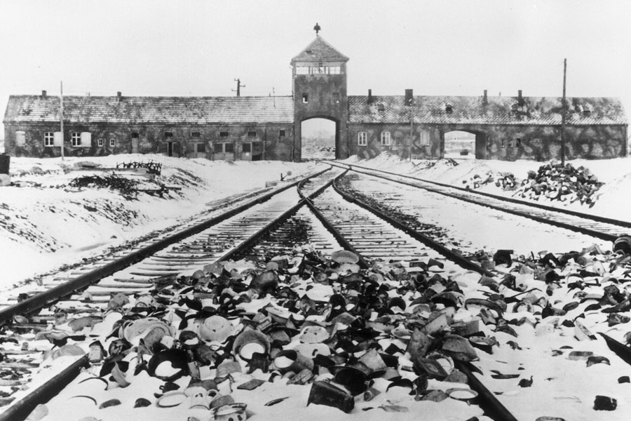 Torhaus KZ Auschwitz-Birkenau