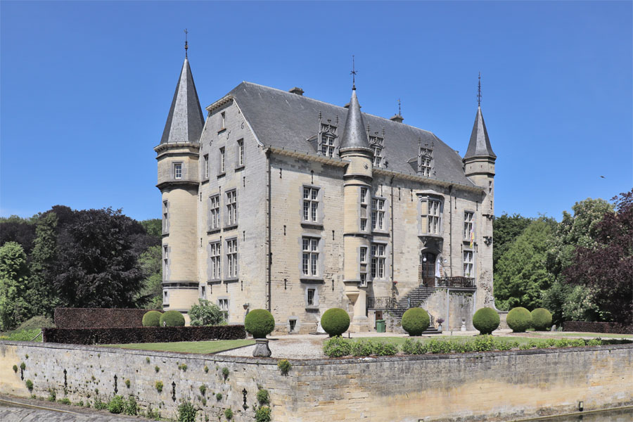 Alt-Valkenburg - Schloss Schaloen - Haupthaus