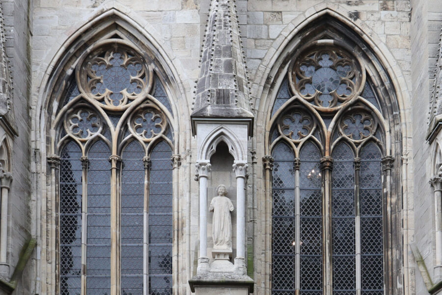 Halberstadt - Dom - Fenster nördliches Seitenschiff