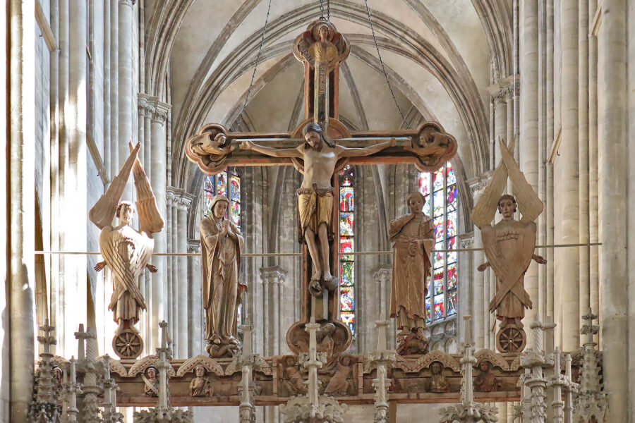 Halberstadt - Dom - Triumphkreuzgruppe