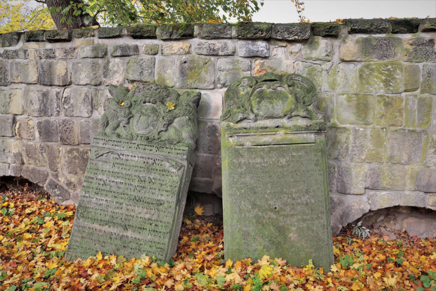 Halberstadt - Grabstein Berend Lehmann