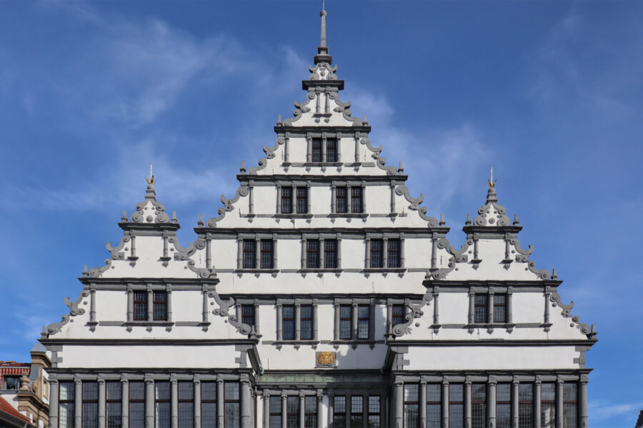 Paderborn - Rathaus - Giebel