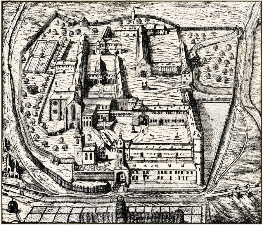 Kloster Schöntal im Jahre 1686