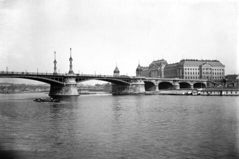Carolabrücke Dresden 1912