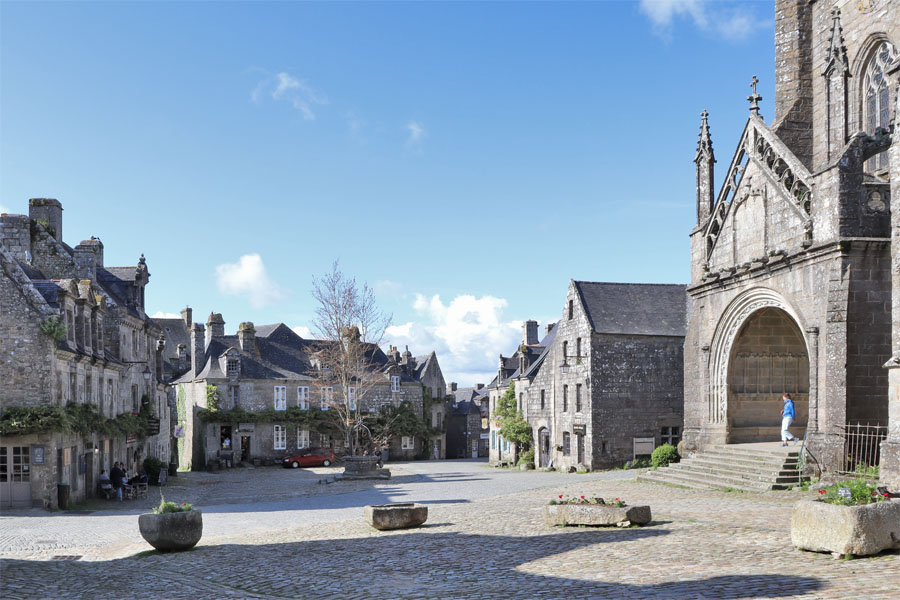 Locronan - Place de l'Église