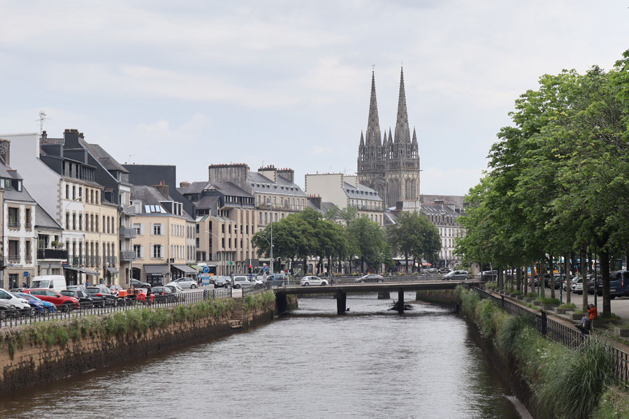 Quimper - Ufer des Odet