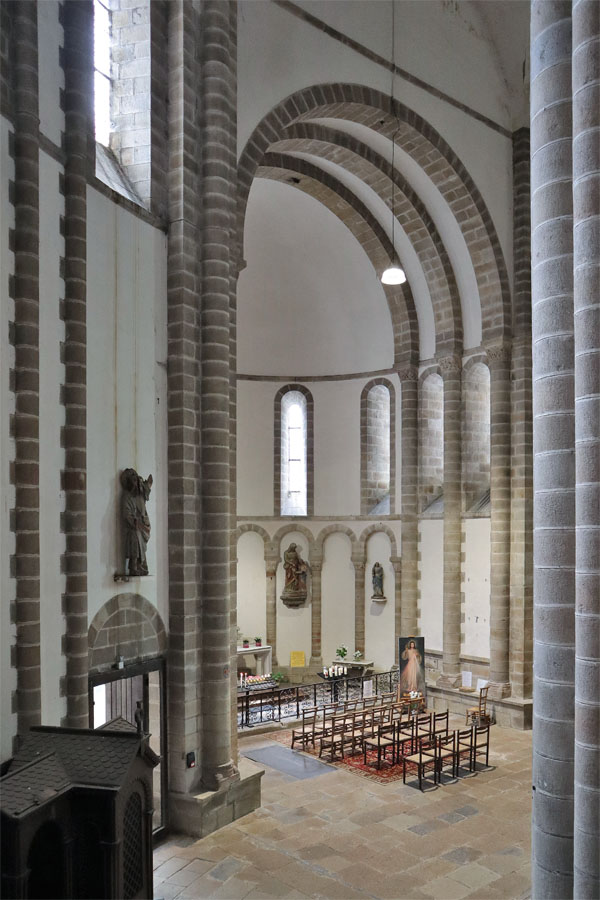 Quimperlé - Sainte-Croix - Innenraum