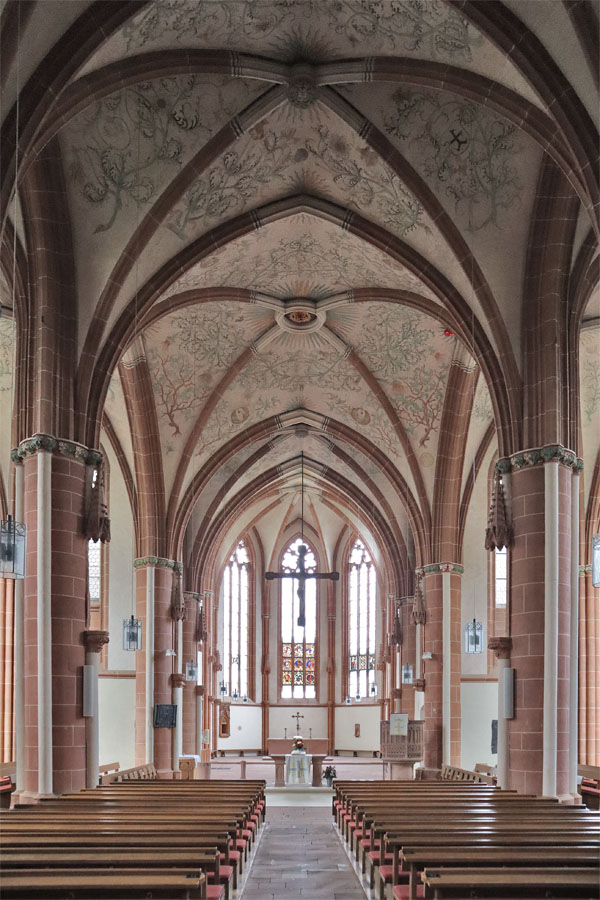 Frankenberg - Liebfrauenkirche - Mittelschiff