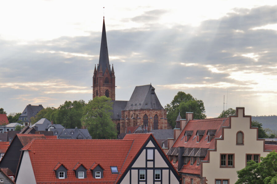 Frankenberg mit der Liebfrauenkirche